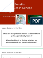 Module 4-Ethical Issues in Genetic Testing