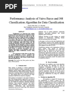 Performance Analysis of Naive Bayes and J48 Classification Algorithm For Data Classification