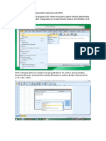 Data de Excel Al SPSS