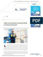 ¿Cuáles Son Los Documentos de Transporte Utilizados en El Comercio Internacional - DIARIO DEL EXPORTADOR