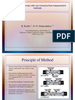 Comparison of ultrasonic and magnetic flow measurement methods