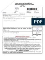 AdmitCard PDF