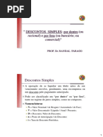 Teoria 02 - Desconto Simples