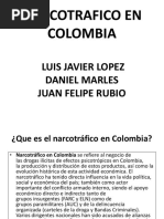 Evolución del Narcotráfico en Colombia | PDF | Comercio ilegal de ...