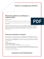 Włosy - Domowe Sposoby Na Ich Pielęgnację PDF
