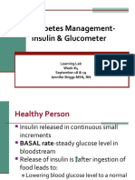 Diabetes Mellitus-Insulin 9-19-18 Student Vers