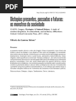 Distopias presentes, passadas e futuras_ `monstros da sociedade