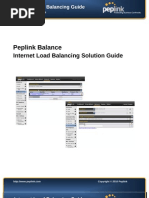 Download Peplink Balance Load Balancing Guide by peplink SN40705478 doc pdf