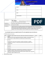 Carta Logros Modelo