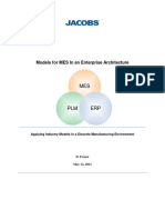 Models For MES in An Enterprise Architecture - MES - PLM - ERP PDF