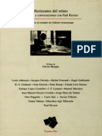 RICOEUR PAUL y Otros - Horizontes Del Relato. Lecturas y Conversaciones PDF