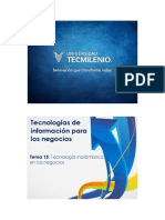 Tecnologías de Información Para Los Negocios - Apoyos Visuales Tema 15