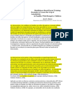 (Artículo) Mindfulness-Based Parent Training. Strategies to Lessen the Grip of Automaticity in Families With Disruptive Children. 2005 – Dumas (Traducido).docx