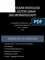 Radiologi - Pemeriksaan Radiologi Pada Sistem Saraf Greg (Ajar) PDF