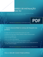 Guia de Instalação de Antenas KU