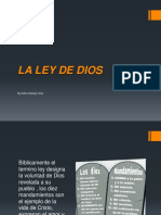 LA LEY DE DIOS