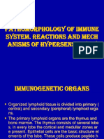 Pathomorphology of Immune System. Reactions and Mech Anisms of Hypersensitivity