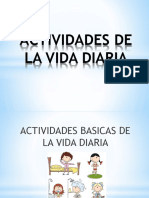 Actividades de La Vida Diaria