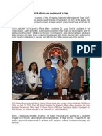 Press Release-Courtesy Call To Mayor Estrada-Edited