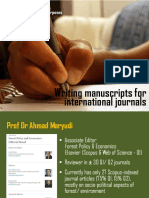 Writing Manuscripts For International Journals