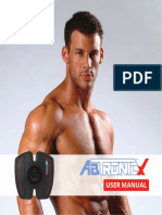 Abtronic™X Fitness Belt User Manual