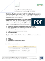 2018 Criteria For Ranking