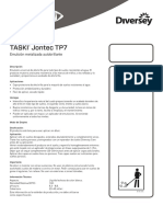 Emulsión Metalizada Autobrillante Para Suelos TASKI® Jontec TP7