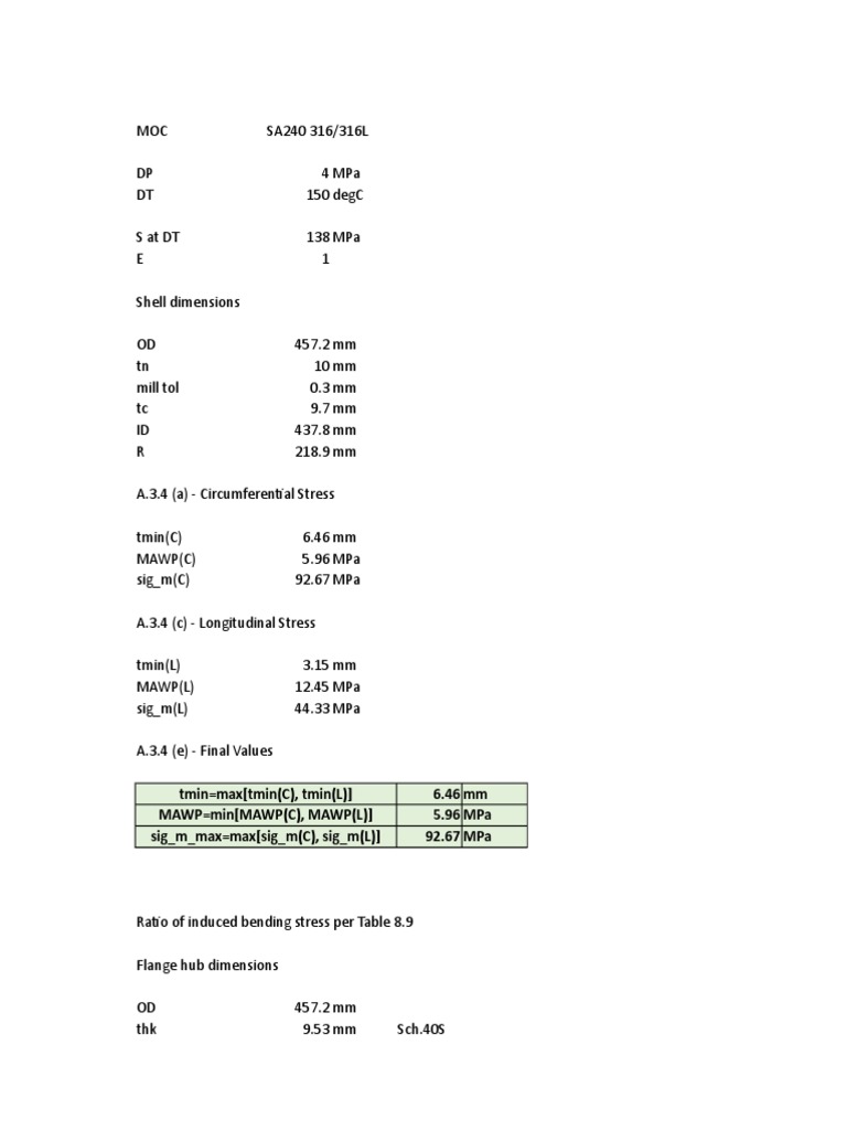API579 FSS Assesment | PDF | Mechanical Engineering | Teaching Mathematics