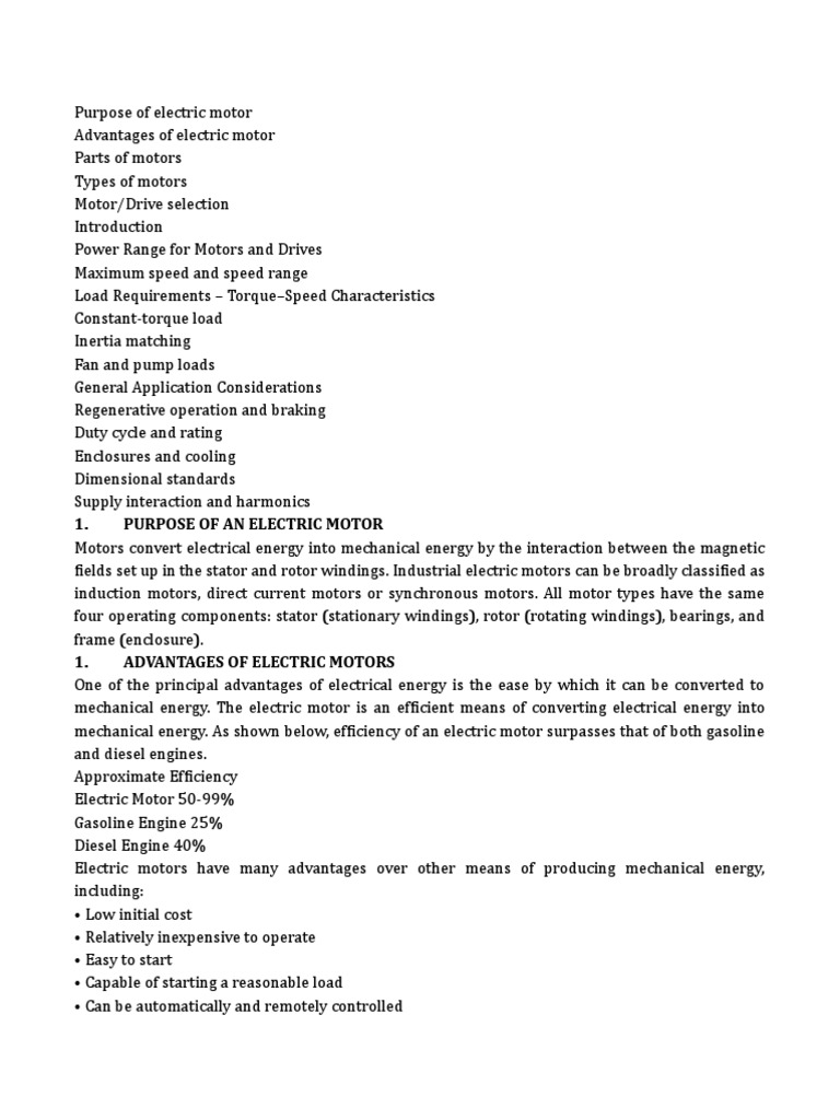Electric Motors | PDF | Electric Motor | Machines