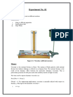 Fluid Mechanics Experiment 1 Fazal