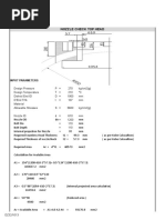 Nozzle Check Top Head: Input Parameters