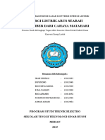 Makalah Praktikum Solar Sel