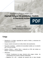 ARR 334 Fatigue Models