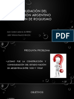 La Consolidación Del Estado-Nación Argentino Una Cuestión de
