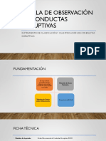 Conductas Disruptivas Sustentacion