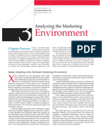 03 Analyzing The Marketing Environment PDF