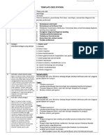 OSCE Station Template for Medical Exams
