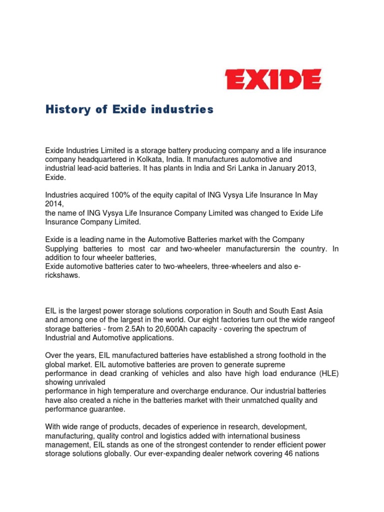 Exide Ltd Sees Multi-chemistry/format To Fuel Growth In Batteries -  Mobility Outlook