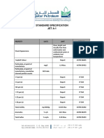 Jet A-1 fuel standard specification