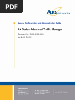 AX Series Advanced Traffic Manager-Manual PDF