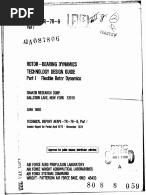 Rotor-Bearing Dynamics Design Guide | PDF | Cartesian Coordinate
