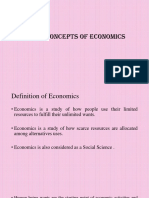 Basic Concepts Economics