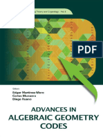 Advances in Algebraic Geometry Codes PDF