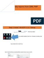 Process To Download Daily Report From CBNL Server