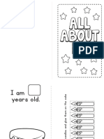 All About Me Pre K Kindergarten 1 PDF