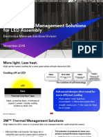 3M Thermal Management Materials For LED Assembly