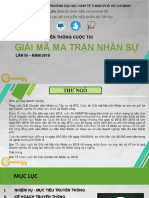 (Hurea) (Proposal Truyen Thong) (Giai Ma Ma Tran Nhan Su 2019)