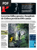 PDF da edição impressa do jornal Público de 6 de Abril de 2019. Entrevista com a ministra da Cultura Graça Fonseca.