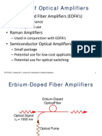 Lecture 23 Intro To Optical Amplifiers PDF