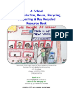 A School Waste Reduction, Reuse, Recycling, Composting & Buy Recycled Resource Book